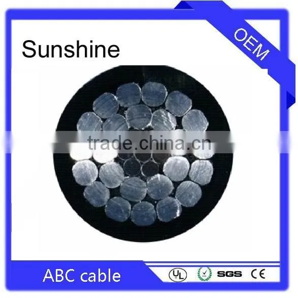 Aerial Bundle Cables XLPE/HDPE Triplex Drop IEC62004 photo-3