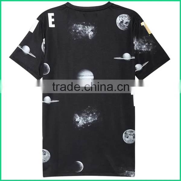 Custom Cheap Dry Fit Mans t Shirts or Custom Printed 3dt-shirt and Print Tshirt Sample Design for Men With 3Dprinting photo-4