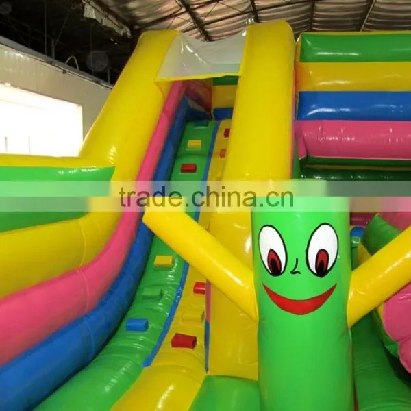 Popular Custome Lanqu Inflatable Obstacle Course Combo for Kids photo-3
