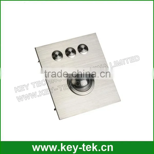 38mm Optical Stainless Steel Waterproof Industrial Metal Trackball photo-2
