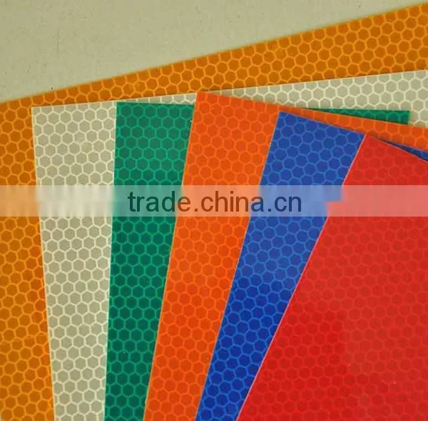 High Intensity Grade PET Reflective Film,Reflective Sheeting for Traffic Signs,road Signs photo-3