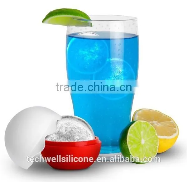 Hot Sale 3D Silicone Ball Shape Ice Cube Tray photo-5