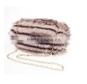 Fake Fur Shoulder Bag OEM Wholesale/Retail
