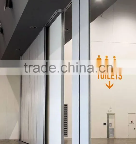 Finished Surface Finishing and Sliding Open Style Movable Hall Partition photo-2