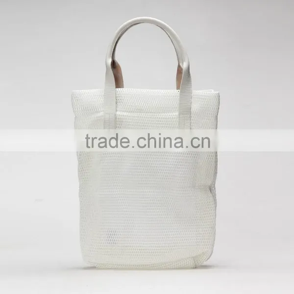 Factory Wholesale Fashionable Cheap Promotional Leather Handle Women Tote Bag GW854 photo-4
