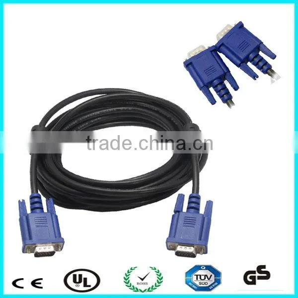 Good Price HD 15pin 3+4 Male to Male VGA Cable for Computer photo-4
