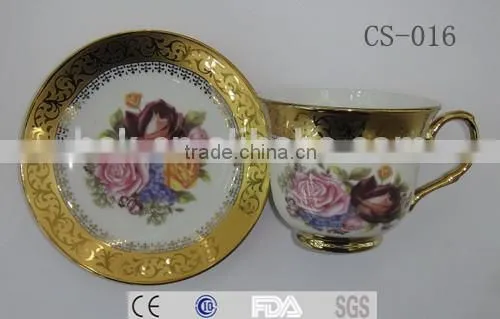 Bulk Tea Tea Coffee Bone China Cup and Saucer Sets photo-5