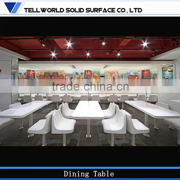 Restaurant Artificial Stone Top Dining Table/Dining Room Furniture photo-5