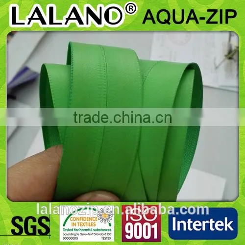 Custom Green Solidcolor Film With Waterproof Zipper for Teents