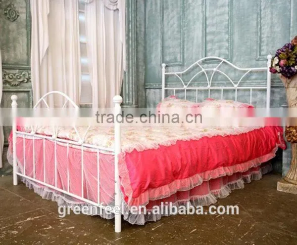 European Style Wrought Iron Sofa Day Bed photo-6