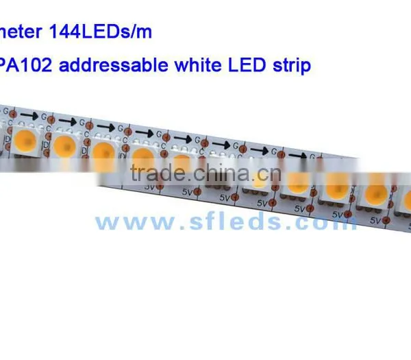 Led Strip Ies FileHot Sale Fast LED Flexible Strip Light Apa102 LED Tape Decorative LED Lighting Single Colors photo-6