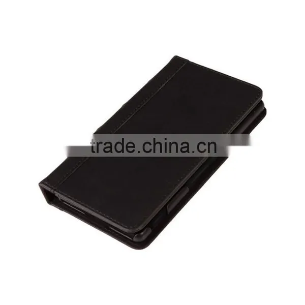Book Style PU Leather Wallet Case Cover For Sony Xperia Z4 photo-2