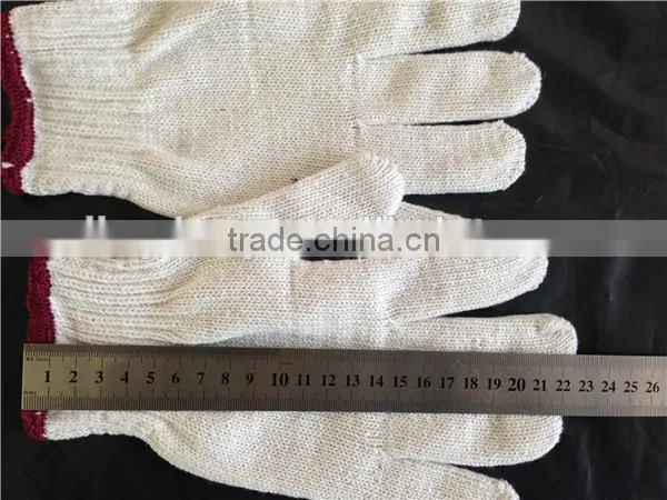 Nature White Cotton Glove ,thin Gloves ,cotton Liner Industry Gloves photo-2