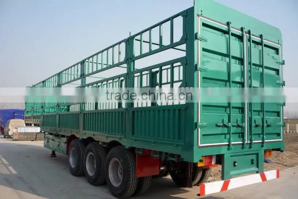 Boat Semi Trailer Shengshun Auto /side Wall Semi Trailer / Transport Semi Trailer photo-3