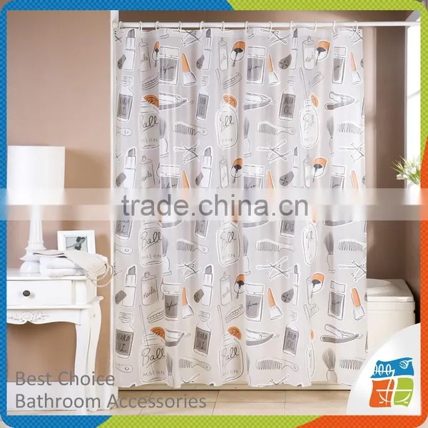 2016 Latest Design Peva Shower Curtain
