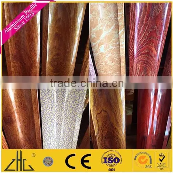 Wow!! Foshan Ceramic Porcelain Color Aluminium Extrusion Profile Manufacturer / Texture Paint Wooden Grains Aluminium Extrusions photo-6