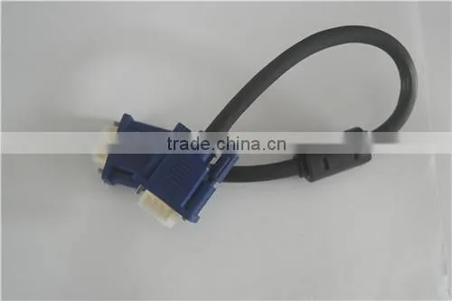 GOLD PLATED BLACK SVGA VGA ADAPTER Monitor Male Cable CORD FOR PC TV photo-6