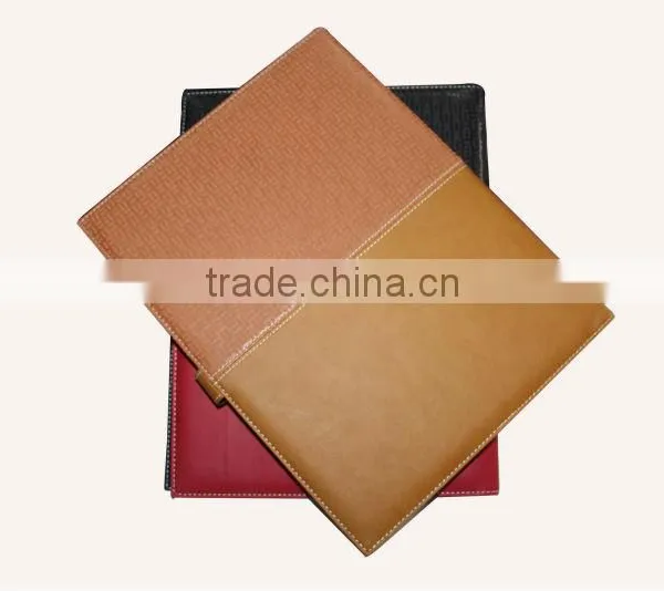 A4 Zip pu Leather Portfolio With Calculator and Notepad photo-2