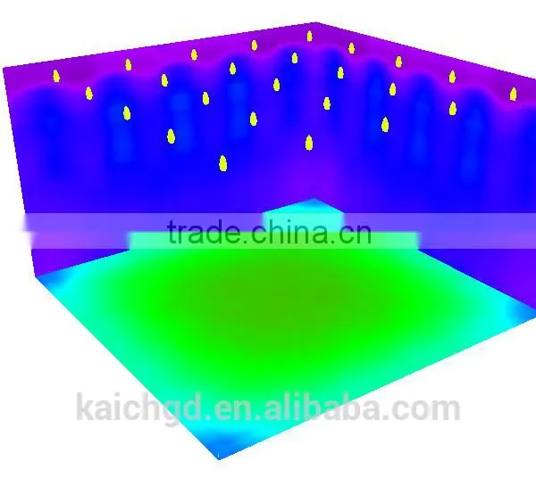 66mm 45 Degree Optical Instrument Led Glass Lens for LED High Bay Light KC66-1 photo-5