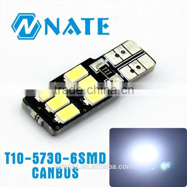 2015 Hotsale Car Led Light T10 5730 9smd Canbus Interior Light photo-4