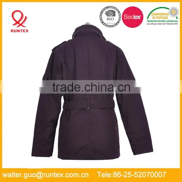 Runtex Ladies Casual Jacket With Belt RLJ072 photo-2