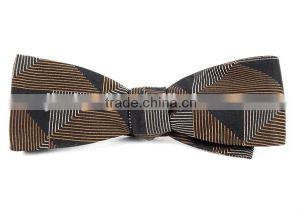 2016 Latest Fashion Custom Made Plaid Self-tie Skinny Mens Bow Tie photo-6