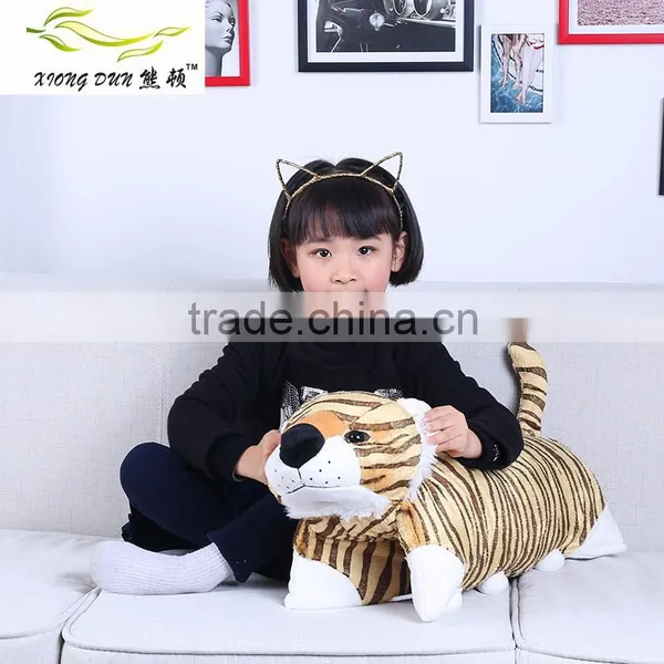 Natural Latex Pillow Baby Toys Plush Pillows Lovely Toy Tiger Rabbit Elephant Bear Pig Cushion photo-2