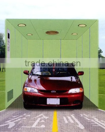 Hydraulic car elevator