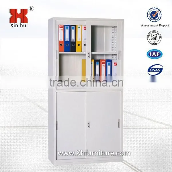 Upper Sliding Glass Door Metal File Cabinet/steel Filing Cabinet photo-2