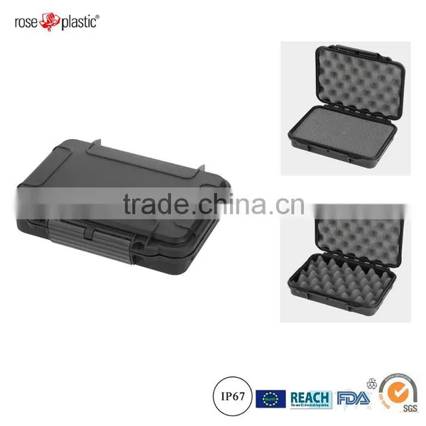 Custom foam sponge solid plastic electrical engineering box case kit with IP67 Waterproof certificate RC-PS 140
