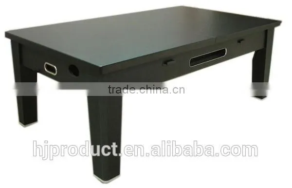 High Quality Wooden 7' Factory Promotion 3 in 1 Multi Games Table. Pool Table, Air Hockey Table, Dinning Table photo-3