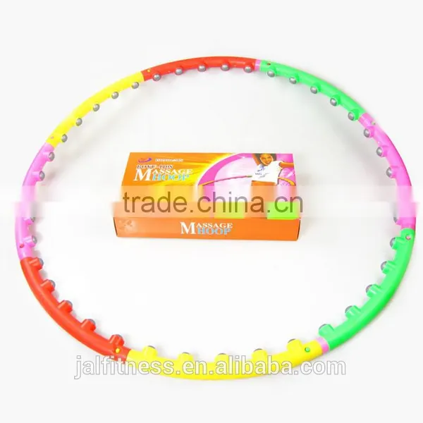 New Popular Hula Hoop(beginners) Variable Weight Fitness Hula Hoop 96cm Bodybuilding Removable Plastic