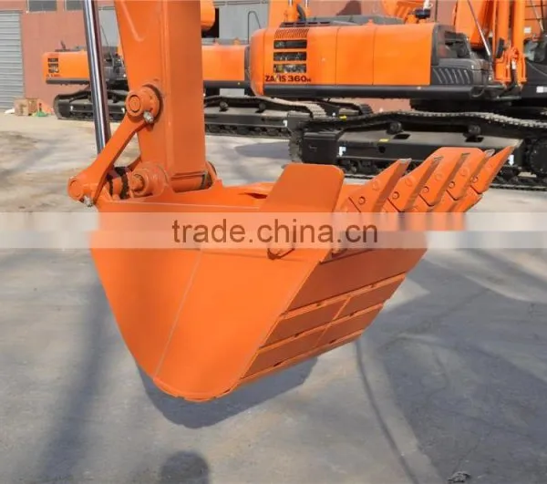 ZX350LCK/ZX350LCH Excavator Buckets, Customized Hitachi ZX350Excavator 1.5/1.4/1.6 M3 Buckets Compatible With Harsh Condition photo-4