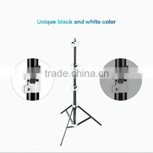 Professional Refined Aluminum Tube Light Stand for Photo Studio Flash Umbrellas Reflector photo-5