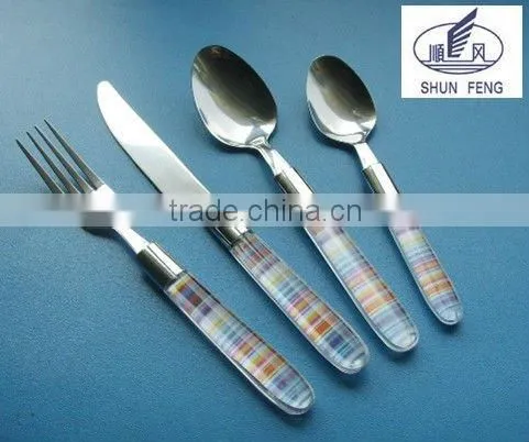 Cutlery With Plastic Handle