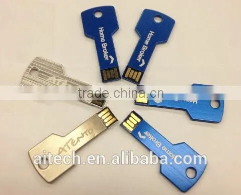 Hot Sale Promotional Gifts USB Key Free Logo Usb Keys,Key Shaped Usb Drives 4GB 8GB 16GB photo-6