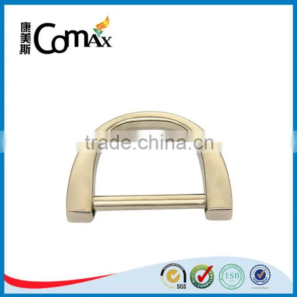 Zinc Alloy Gold Handbag Metal Flat d Ring photo-3