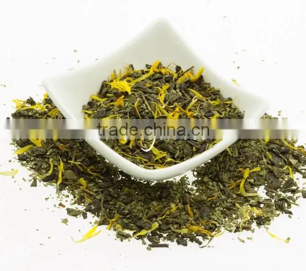 Newly Sale Rooibos Tea With Marigold Flower Strings Blended Black Tea photo-4