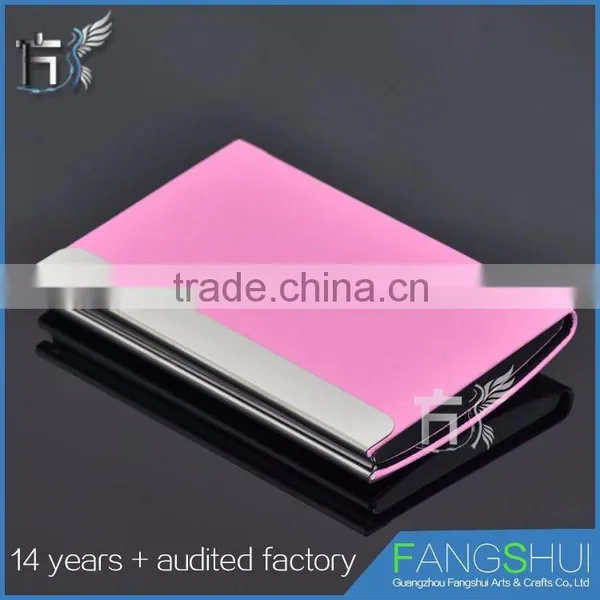 Name Card Holder pu Leather photo-3