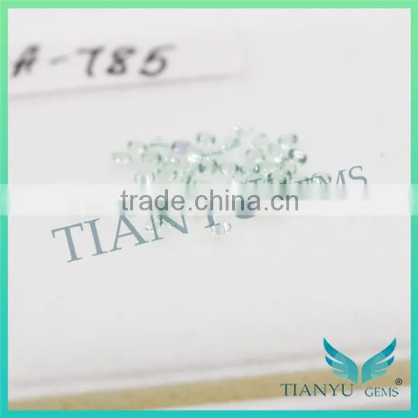 Wholesale in Bulk Synthetic Gemstones #A785 Round Brilliant Cut Nano Sital Gems Stone for Jewellery Price photo-2