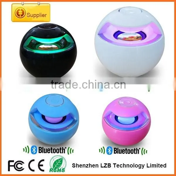 Portable Speaker Bluetooth, Portable Speaker Wireless With Colorful LED Lights Flashing photo-3