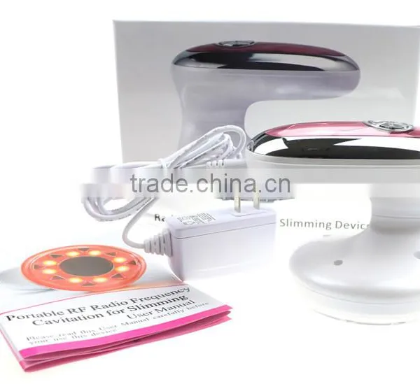 Skin Lifting Wholesale Mini Homeuse Red LED Body Slimming Ultrasound Cavitation With Rf Machine For Body Slimming photo-6