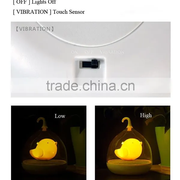 Birdcage Sensor Funny Touch Lamp LED Night Light With USB photo-3