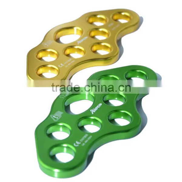 45kN Climbing Aluminum Anti-slip Rigging Plate With 7 Anchor Points photo-2