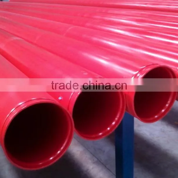AS1074 Red Painting Grooved Ends Steel Pipes for Fire Fighting photo-3