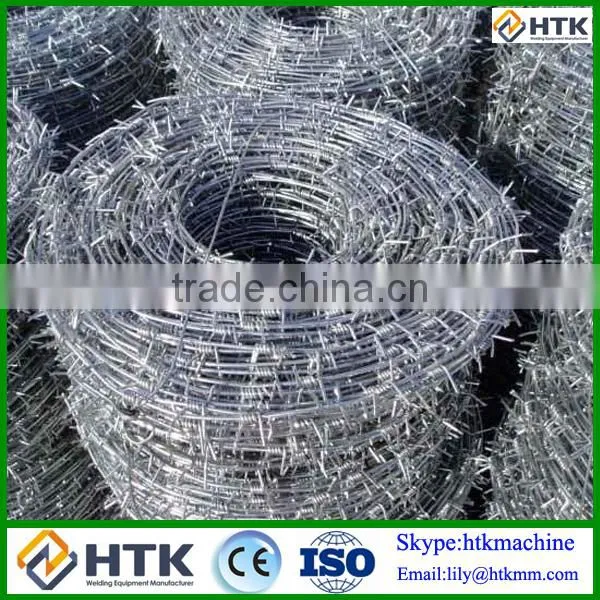 Hot-dipped Galvanzied Motto Barbed Wire Fencing (HTK Factory) photo-6