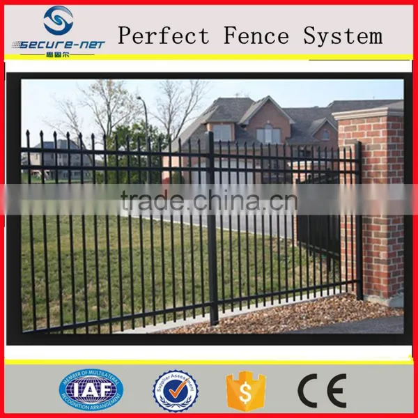 High Decorative Picket Fence, Steel Picket Fence, Steel Garden Fence Secure-Nett Professional photo-4