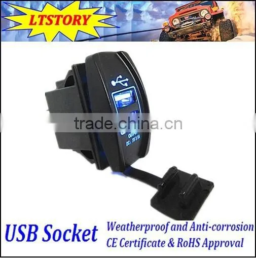 New Style USB Waterproof Outlet Carling Style photo-2