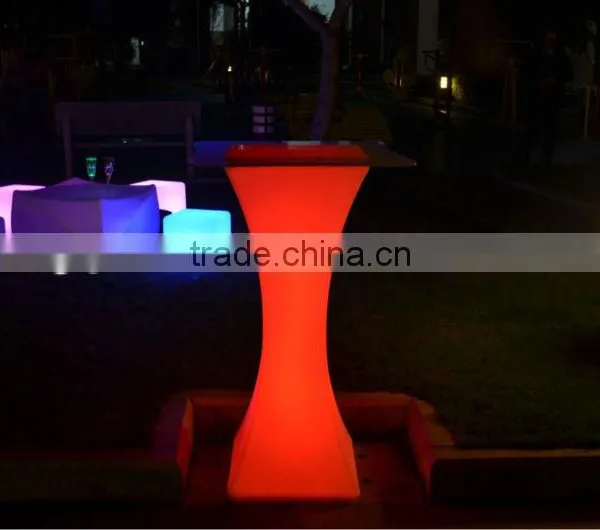 Outdoor Used Party Furniture New Led Hotel Table LED Hotel Bar Table photo-6