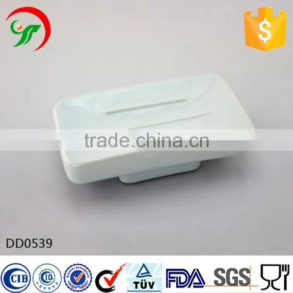 China Suppliers Factory Direct Custom Wholesale White Ceramic Bath Soap Dish photo-6